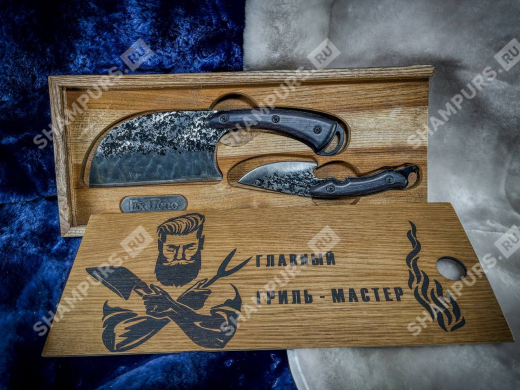 Подарочный набор ножей Гриль-Мастер