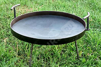Сковорода из диска бороны с бортиками 46 см