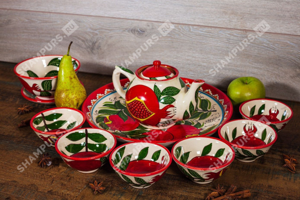 Чайный сервиз Гранат