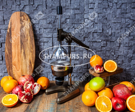 Чугунный пресс для гранатов и цитрусовых KALE 1701 песочный