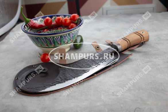 Габалинский топорик Гиймякеш с чехлом для рубки мяса