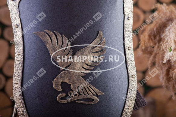 Каминный набор Щит-подставка Орел на 10 шампуров Бештау