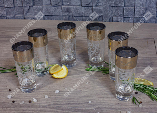 Комплект из 6 стопок Барокко