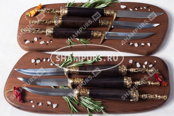 Комплект ножей для грибника Россия