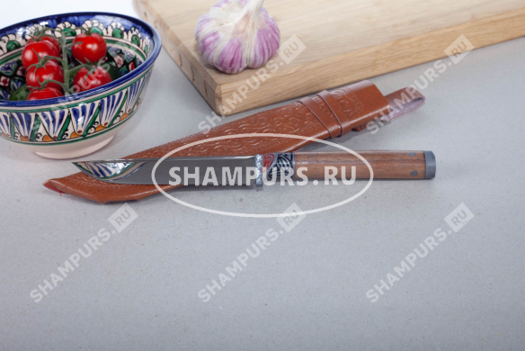 Корд малый орех с гравировкой нерж. сталь