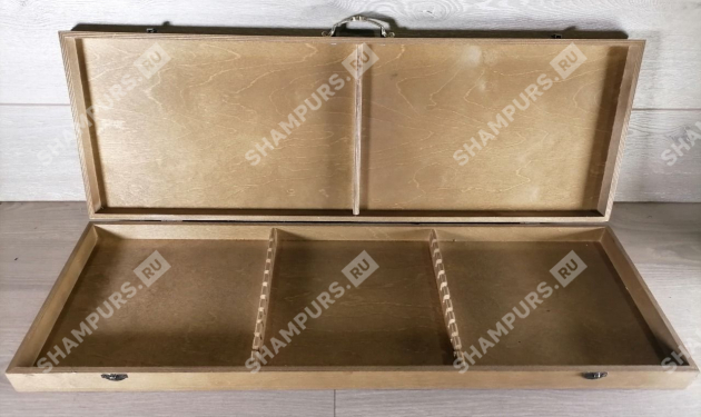 Короб на 10 шампуров Оливка