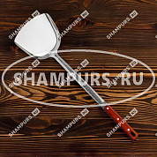 Лопатка узбекская с деревянной ручкой 47 см