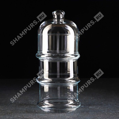 Набор емкостей VILLA PATISSERIE 3 шт.по 500 мл с крышкой