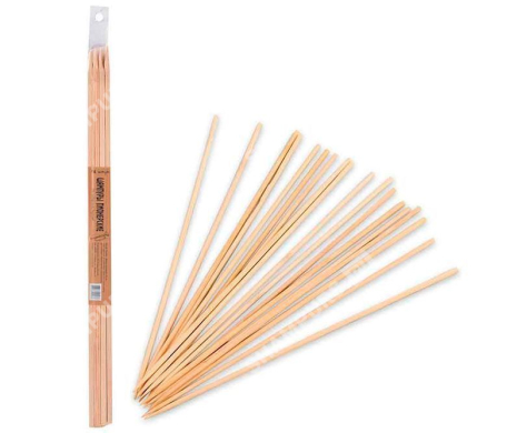 Набор шампуров 40 см береза 16 шт