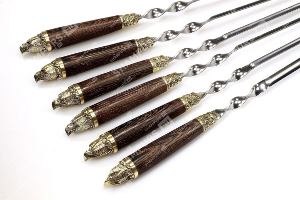 Набор шампуров для люля - кебаб Орлы