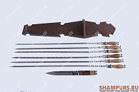 Набор шампуров - Кизляр №33А