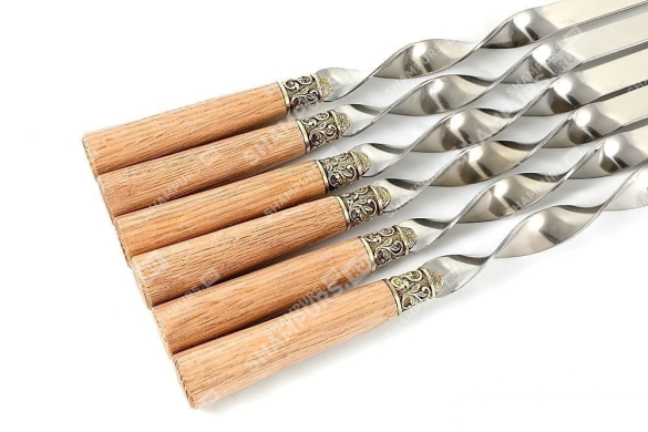 Набор шампуров люля - кебаб Дуб 69см