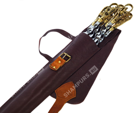 Набор шампуров Царская охота в чехле Прайм