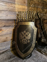 Набор щит Герб России с шампурами Монблан