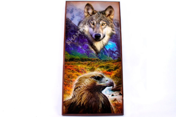 Нарды Хищники 60 см на 30 см