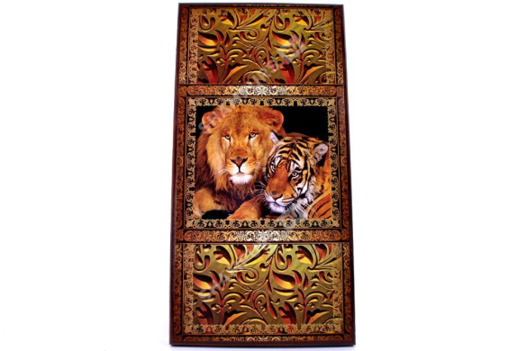 Нарды Лев и Тигр 40 см на 20 см