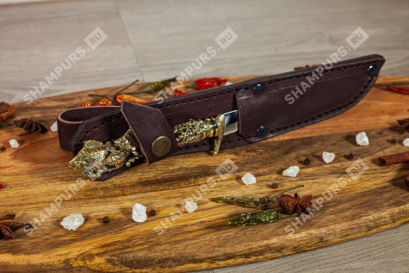 Нож-грибник Караси с ножнами