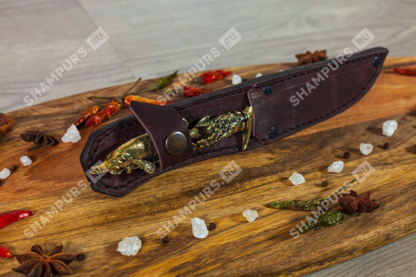 Нож-грибник Щука с ножнами