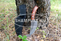 Нож разделочный "Носорог" Дамаская сталь