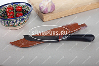Пчак чирчик граб черный с гравировкой
