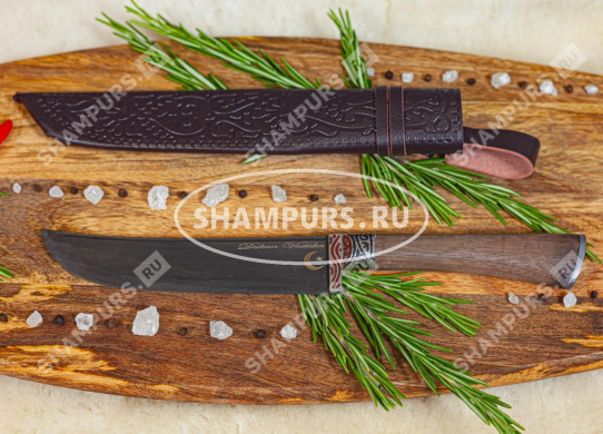 Пчак малый с гравировкой Орех сухма