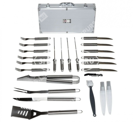 Подарочный кейс с набором инструментов для приготовлении пищи LX-24