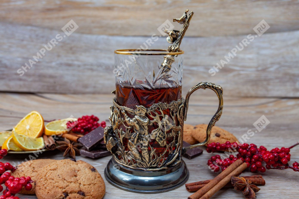 Подстаканник подарочный Охота на уток