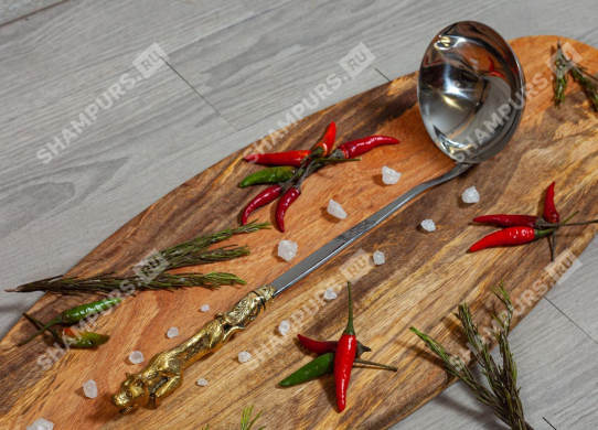 Половник Звери Цельное литье