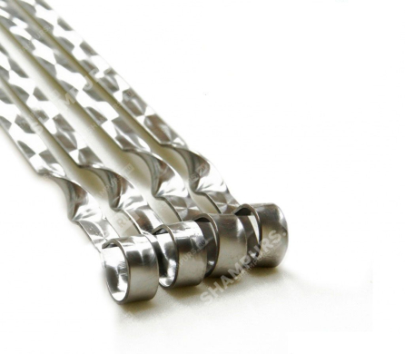 Профессиональный шампур для люля - кебаб и хачапури 20мм - 35см