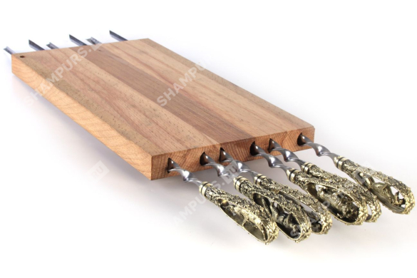 Разделочная доска с шампурами - Царская охота