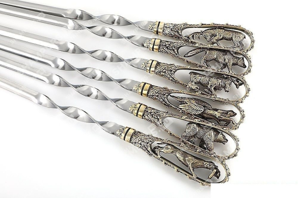 Шампур - Царская охота (цельное литье)