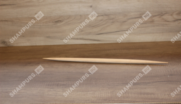 Скалка для лаваша из бука с острыми концами