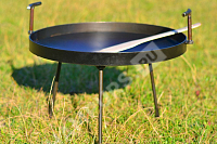 Сковорода из диска бороны с бортиками 57 см