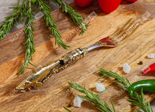 Столовая вилка Судак (Цельное литье)