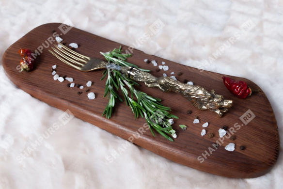 Столовая вилка Волк (цельное литье)