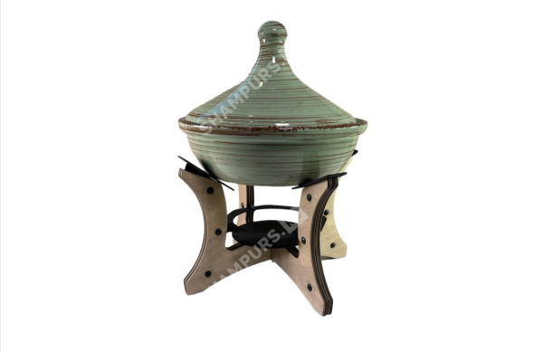 Тажин Легкий бриз мята на подставке Тетра