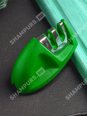 Точилка настольная 2 в 1 (зеленая)