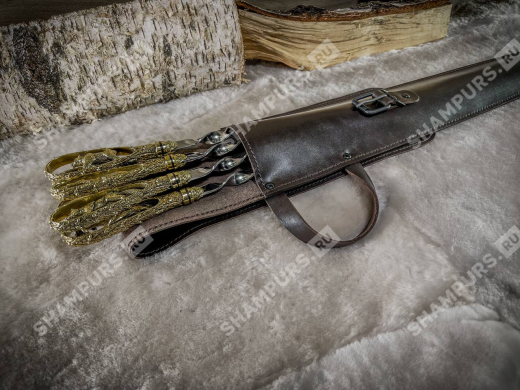 Царская охота в чехле Прайм элит (коричневый)