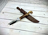 Универсальный нож-вилка для мяса Медведь