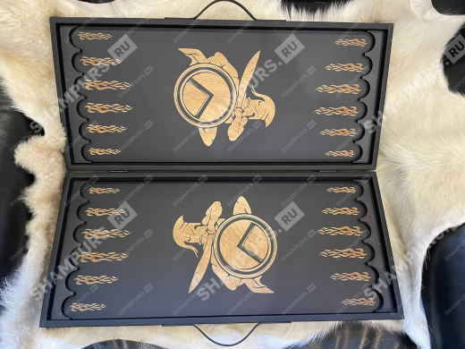 Нарды мини блэк Спартанец