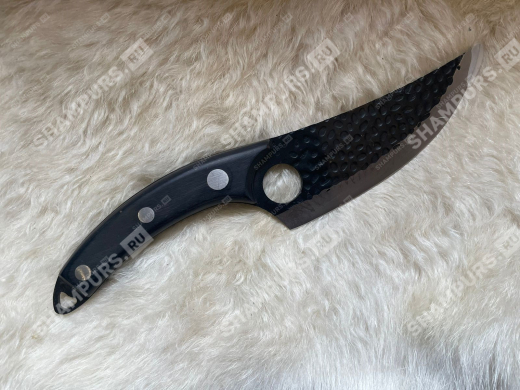 Нож кухонный с кольцом для пальца