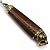 Шампуры c деревянной ручкой и литьем (объемная рукоять)