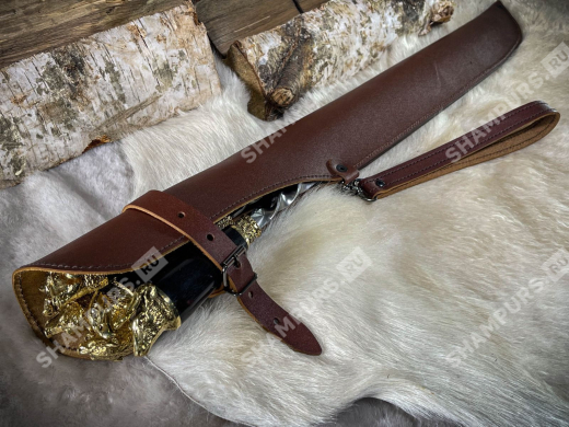 Набор шампуров Объемные звери в чехле (сандал)