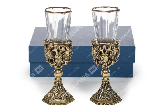 Лафитники - Герб объемный 2 шт.