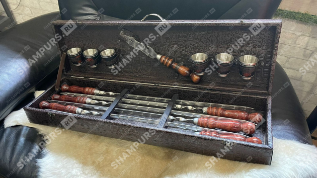 Набор для пикника с шампурами