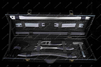 Шашлычный набор с топором в кейсе