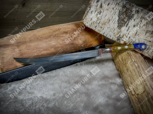 Пчак длинный узкий с садафом